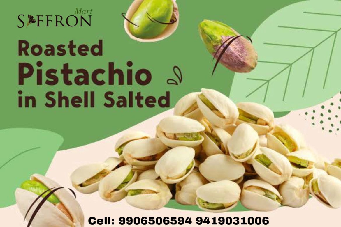 Roasted Piscachio in Shell Salted